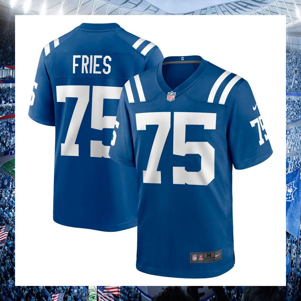 nfl will fries indianapolis colts nike royal football jersey 4 570