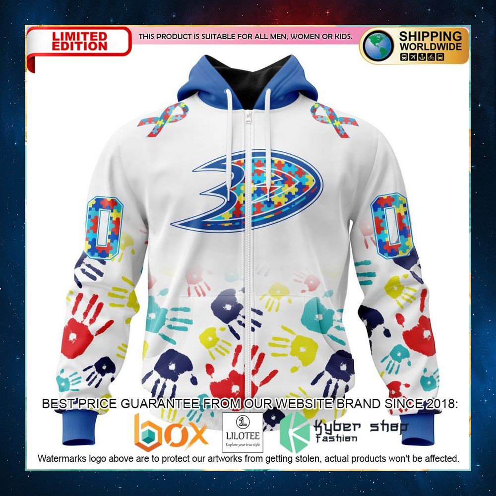 nhl anaheim ducks autism awareness personalized 3d hoodie shirt 2 94