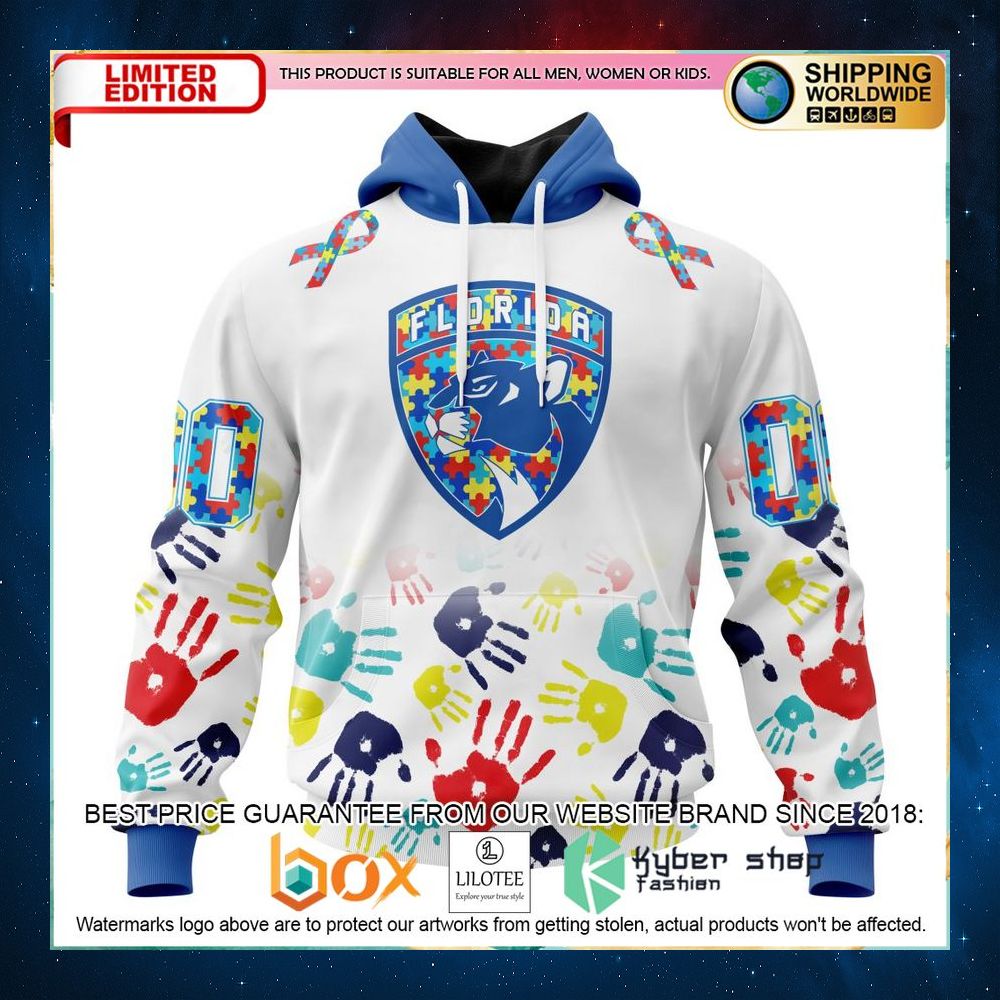nhl florida panthers autism awareness personalized 3d hoodie shirt 1 905