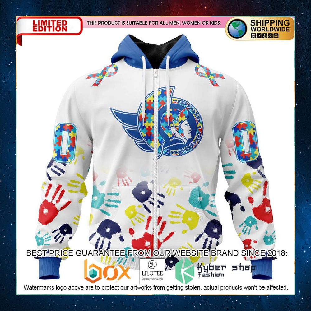 nhl ottawa senators autism awareness personalized 3d hoodie shirt 2 714