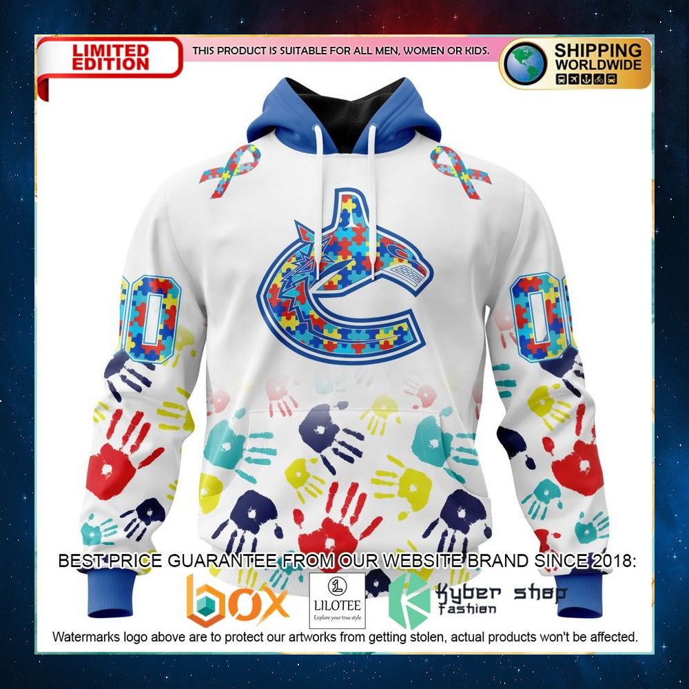 nhl vancouver canucks autism awareness personalized 3d hoodie shirt 1 387