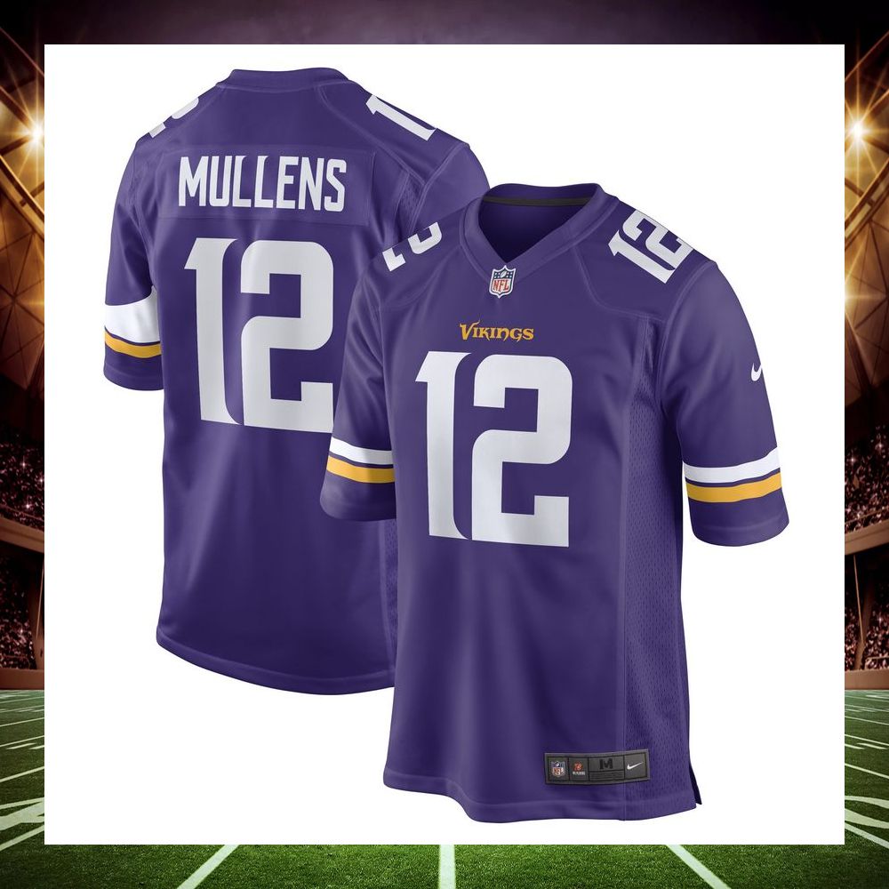 nick mullens minnesota vikings purple football jersey 1 680
