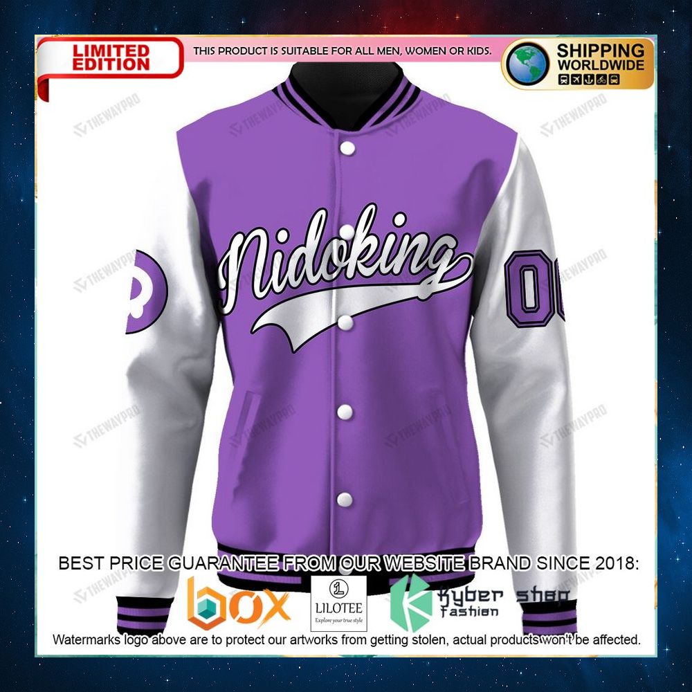 nidoking pokeball personalized baseball jacket 2 304