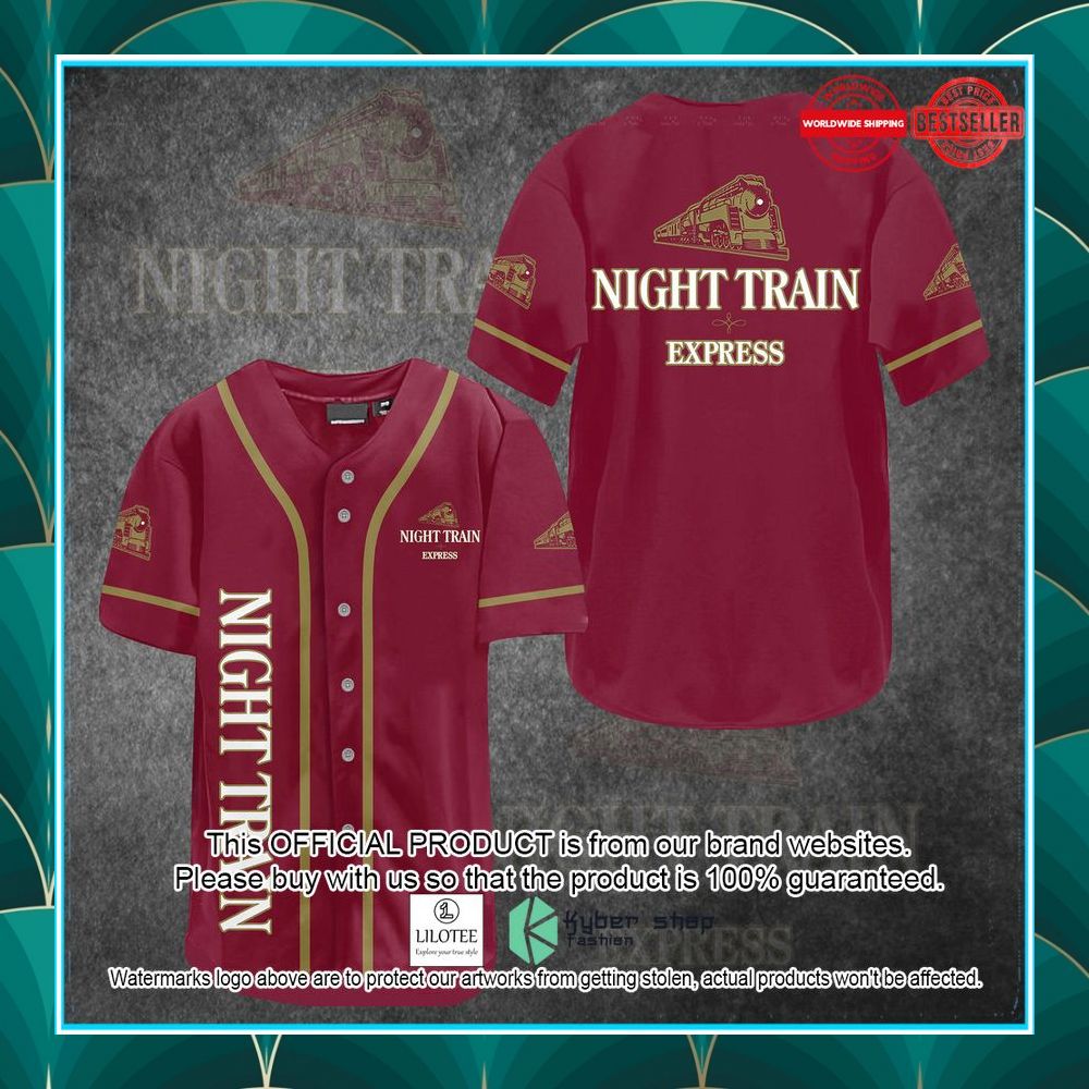 night train express baseball jersey 1 590