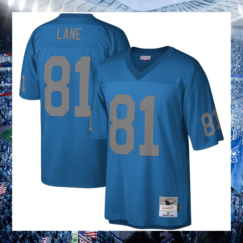 night train lane detroit lions mitchell ness legacy replica blue football jersey 1 479