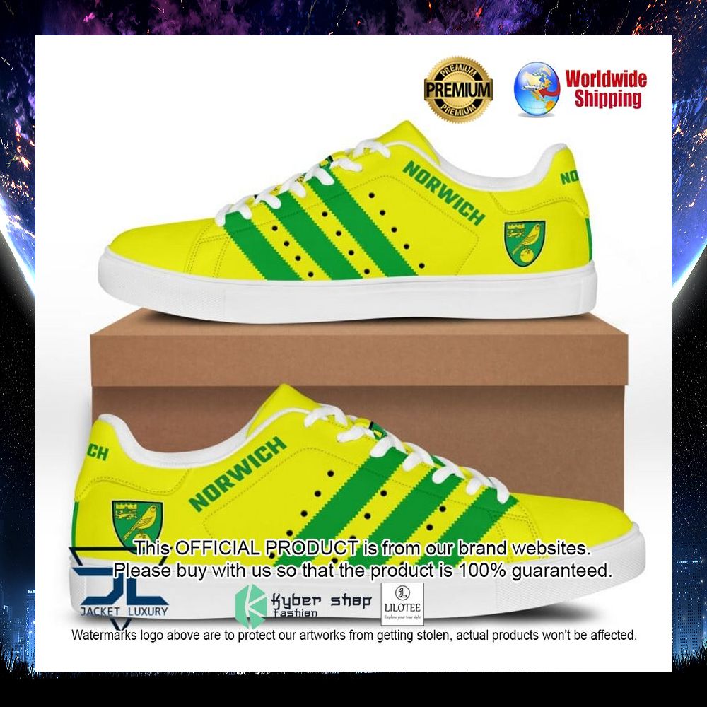 norwich city stan smith low top shoes 2 854