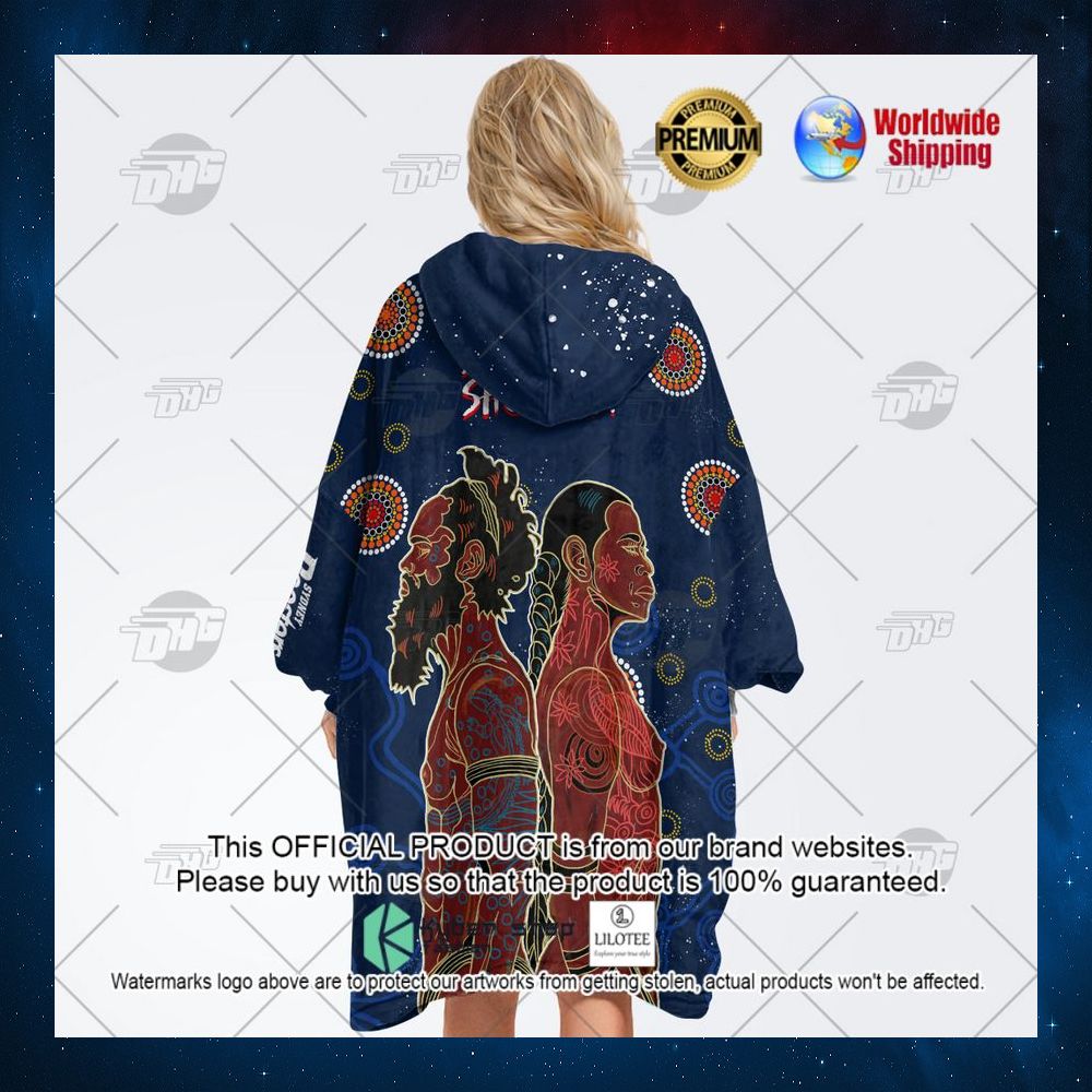 nrl sydney roosters indigenous naidoc hoodie blanket 4 855