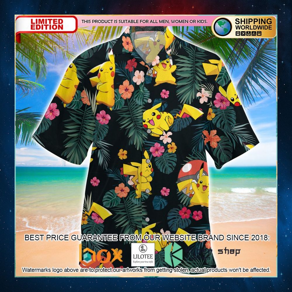 pikachu hawaiian shirt 1 921