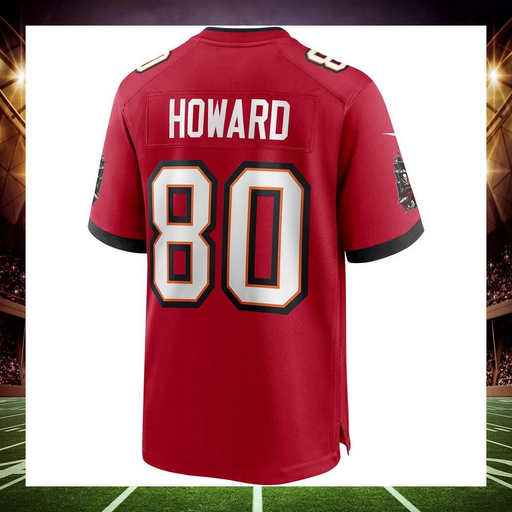 o j howard tampa bay buccaneers red football jersey 3 780