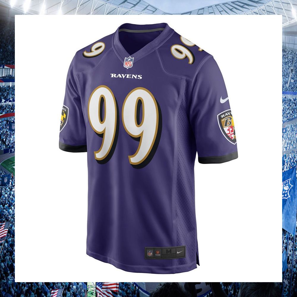 odafe oweh baltimore ravens nike purple football jersey 2 740