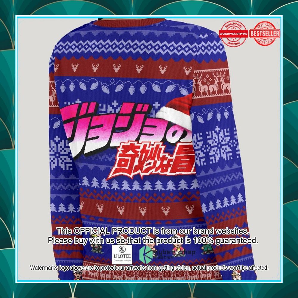 oh my god jojo coming christmas sweater 2 958