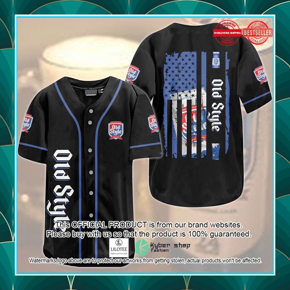 old style beer united states flag baseball jersey 1 393