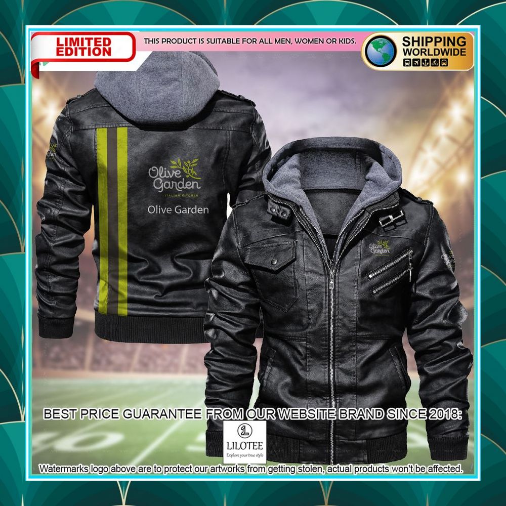olive garden leather jacket 2 77