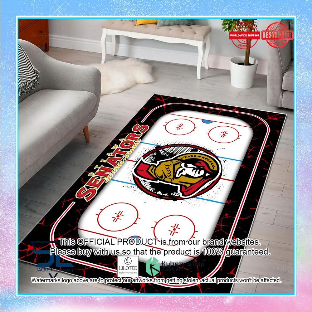 Ottawa Senators NHL Rug - LIMITED EDITION 3 ottawa senators nhl rug 3 406