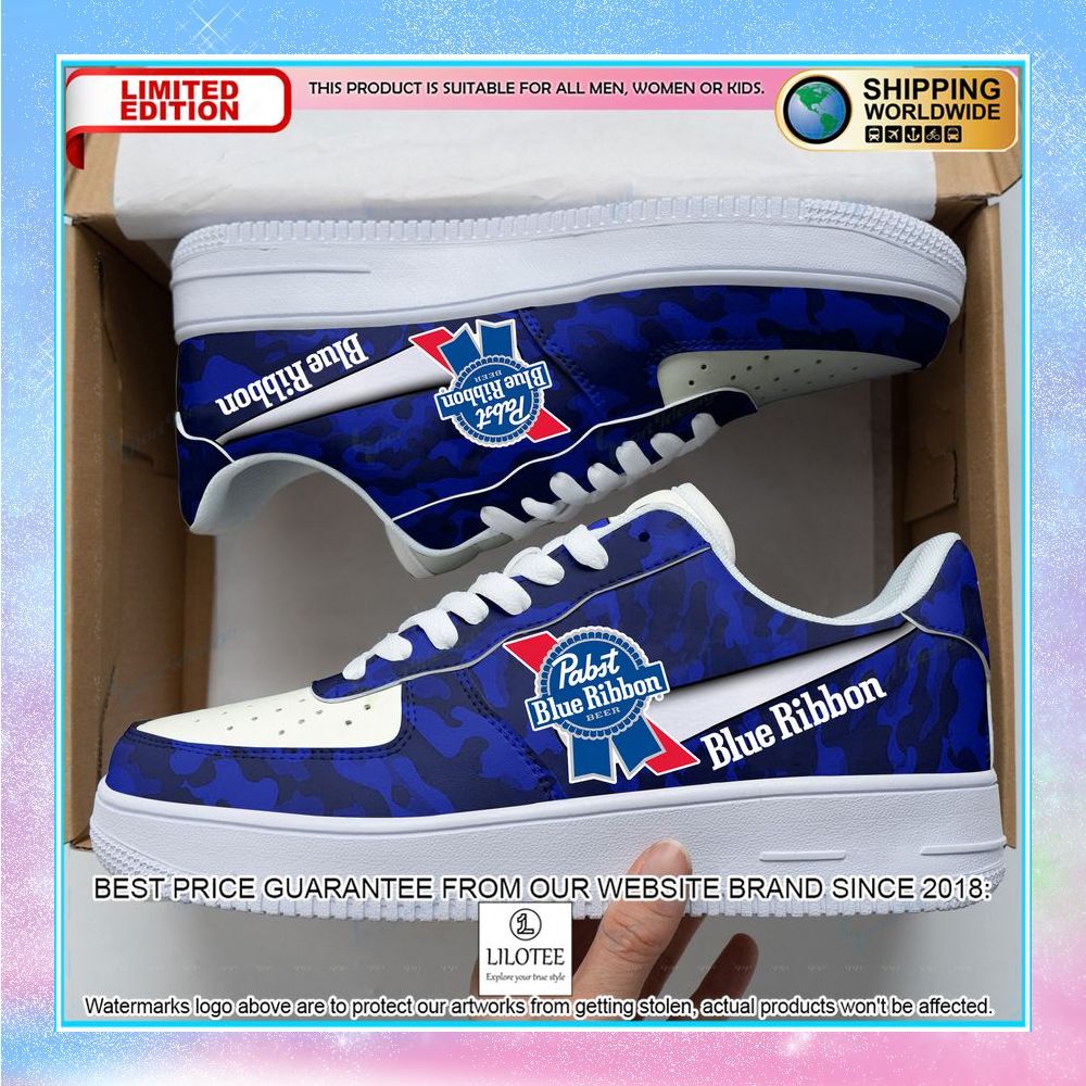 pabst blue ribbon camo nike air force shoes 1 44
