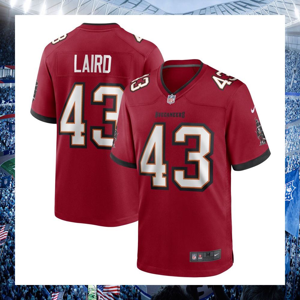 patrick laird tampa bay buccaneers nike red football jersey 1 172