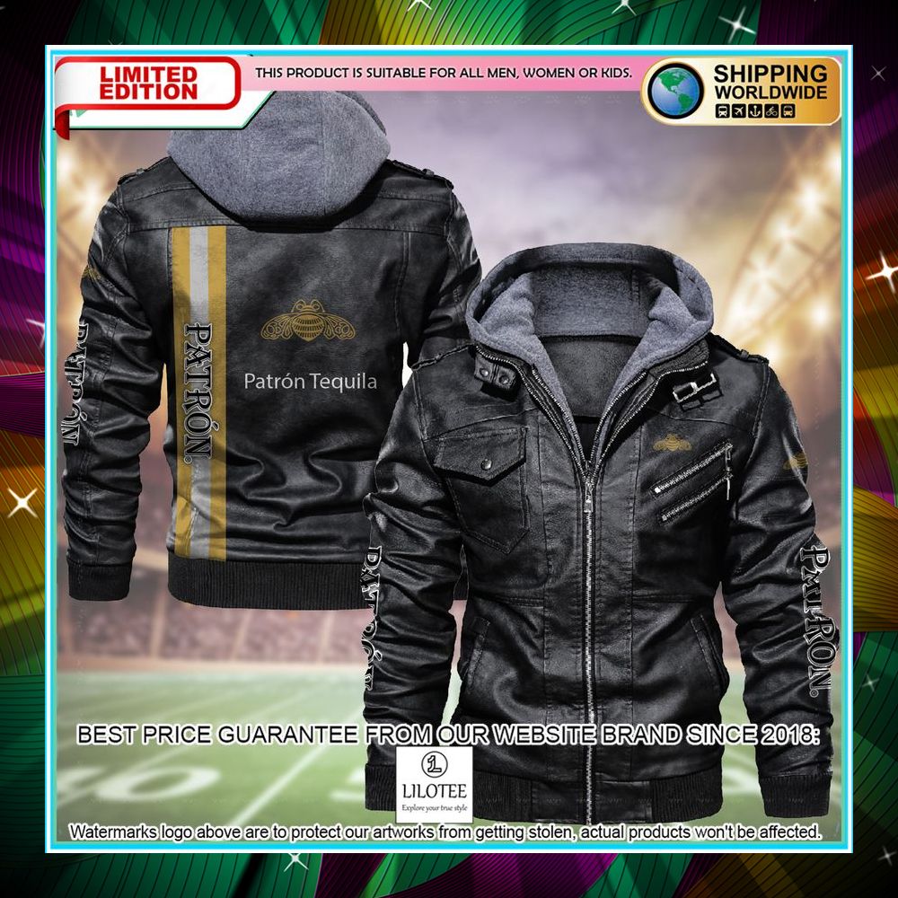 patron leather jacket fleece jacket 1 520