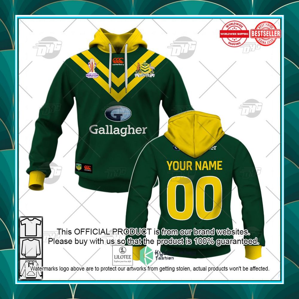 personalise australian kangaroos rugby league world cup jersey 2022 shirt hoodie 1 32