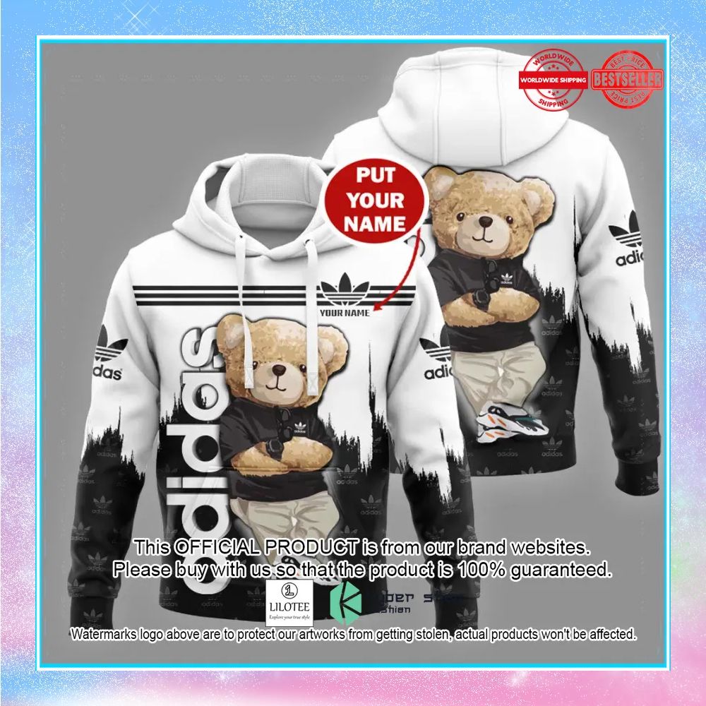personalized adidas bear hoodie pants 2 881