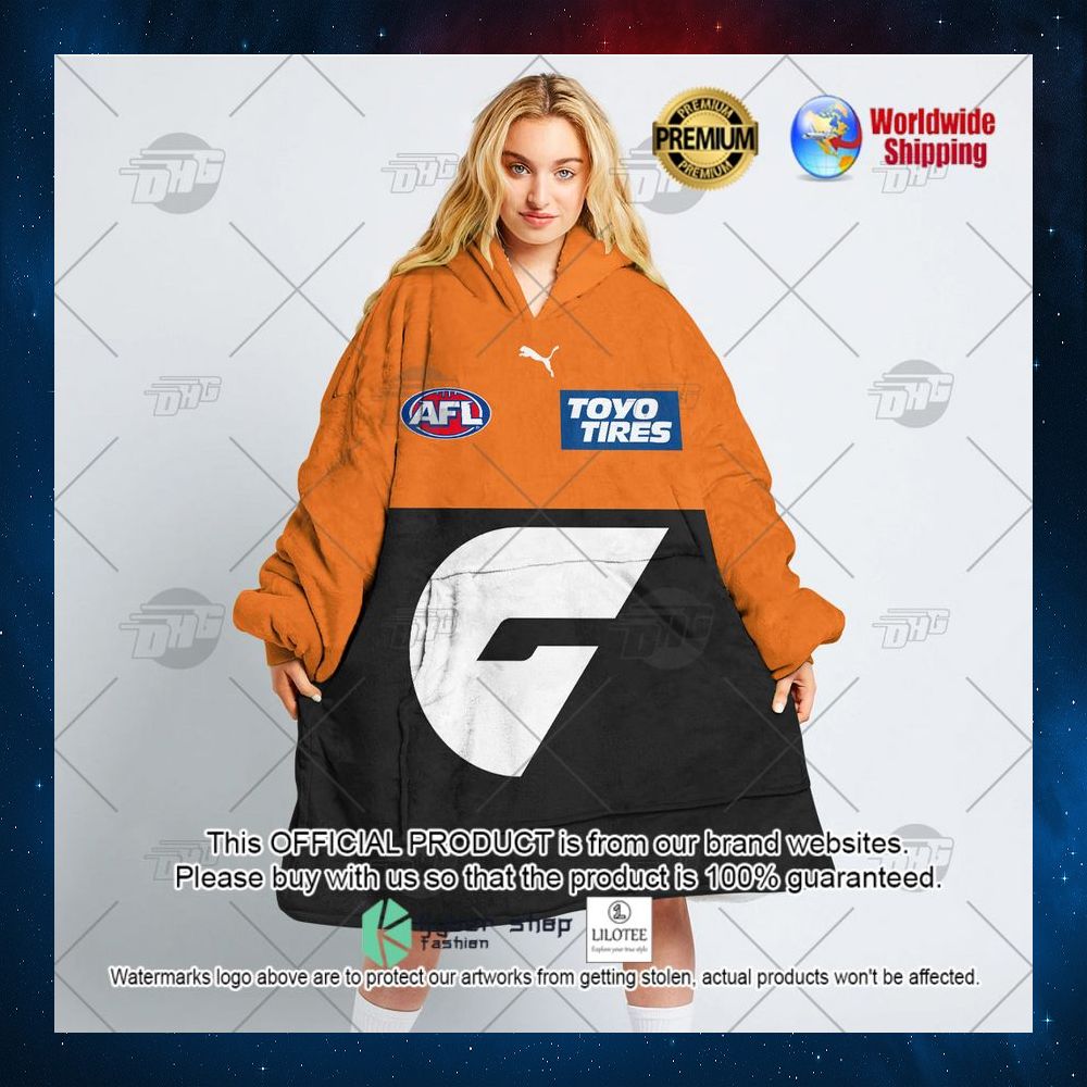 personalized afl greater western sydney giants toyo tires hoodie blanket 3 158