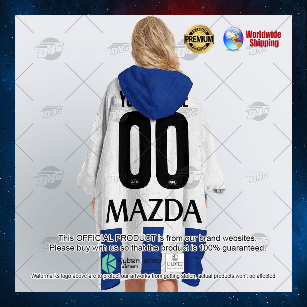personalized afl north melbourne f c mazoa hoodie blanket 4 622