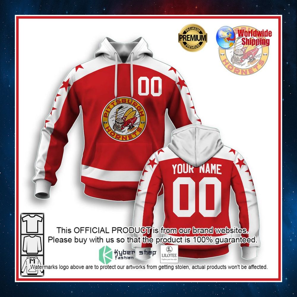 personalized ahl pittsburgh hornets 1960 red 3d hoodie shirt 1 156