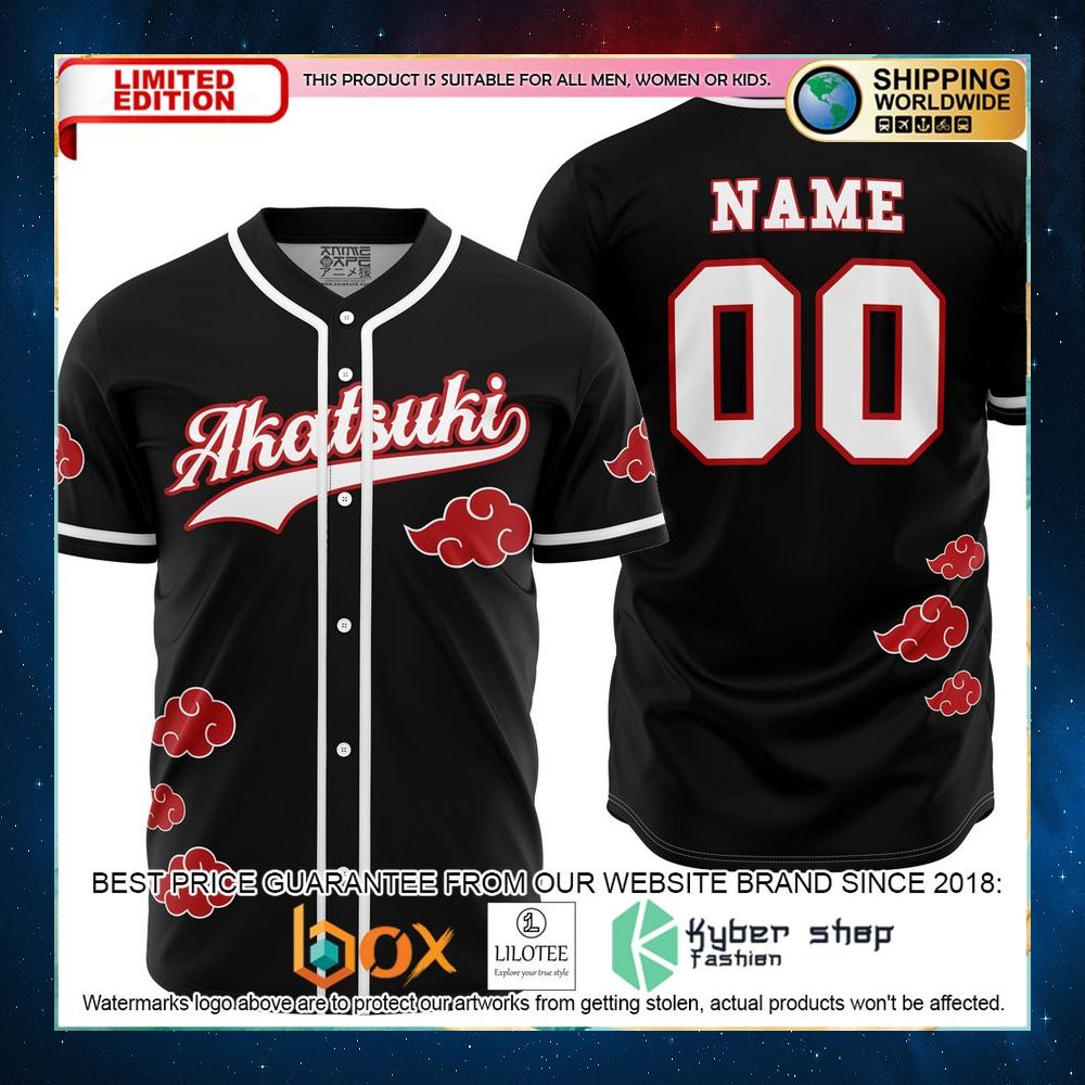 personalized akatsuki naruto baseball jersey 1 352