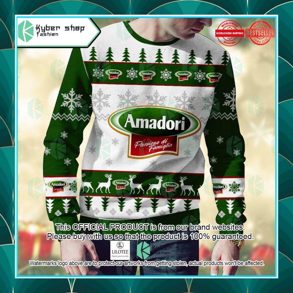 personalized amadori ugly christmas sweater 2 264