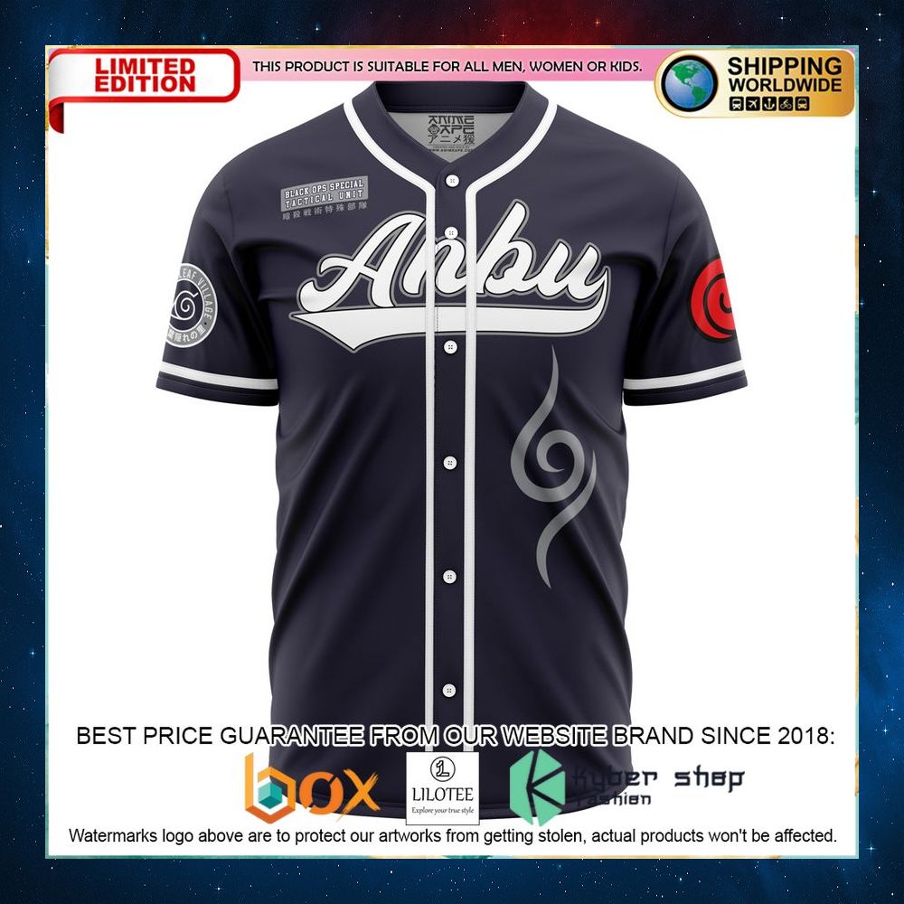 personalized anbu kakashi naruto baseball jersey 2 714