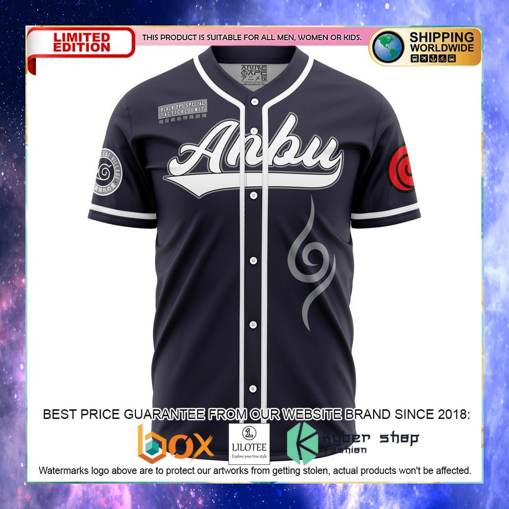 Personalized Anbu Kakashi Naruto Baseball Jersey - LIMITED EDITION 6 personalized anbu kakashi naruto baseball jersey 2 838