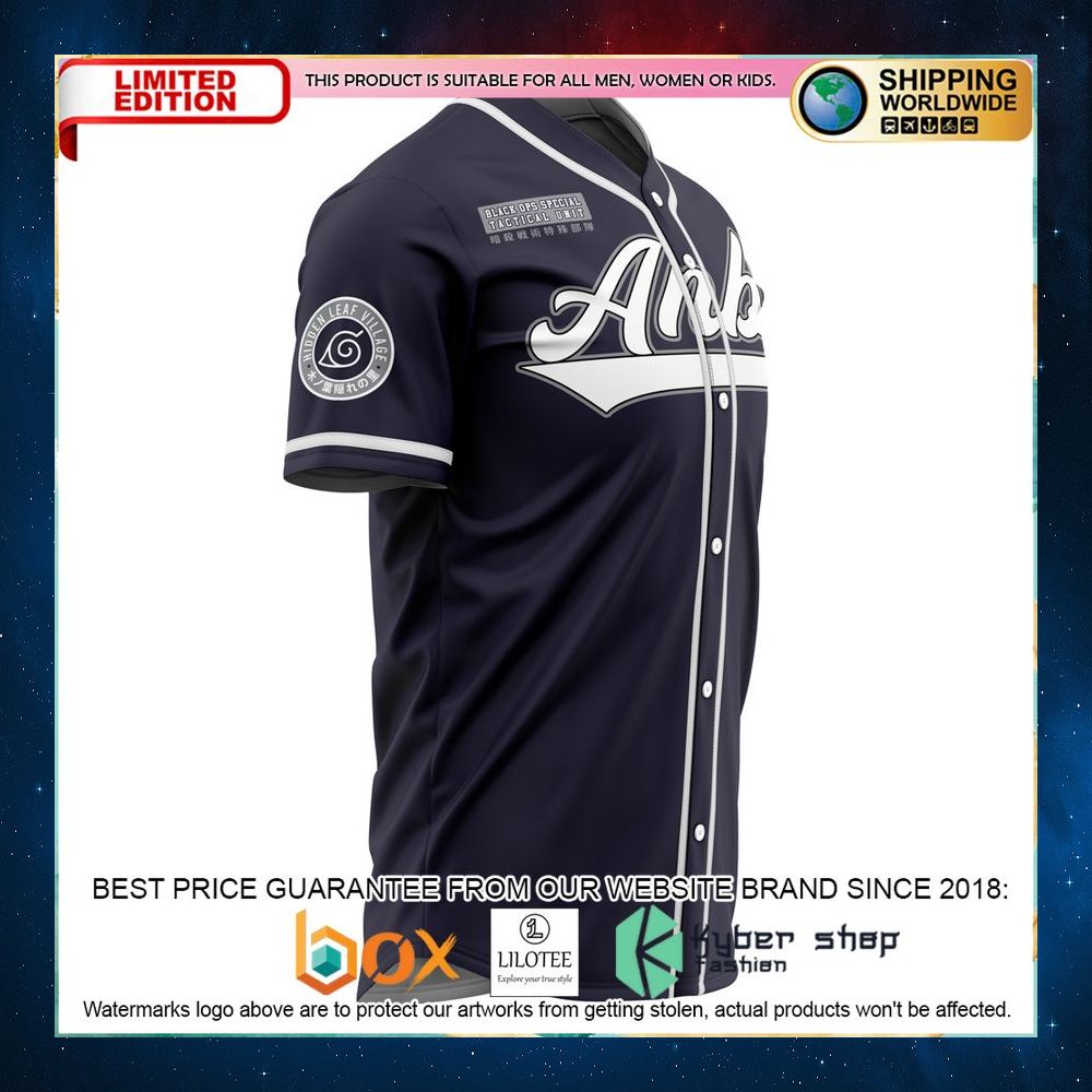 Personalized Anbu Kakashi Naruto Baseball Jersey - LIMITED EDITION 4 personalized anbu kakashi naruto baseball jersey 4 305