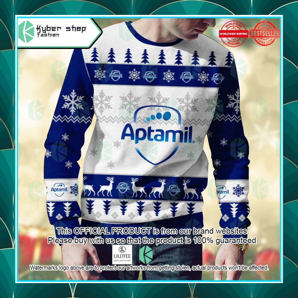 personalized aptamil ugly christmas sweater 2 890