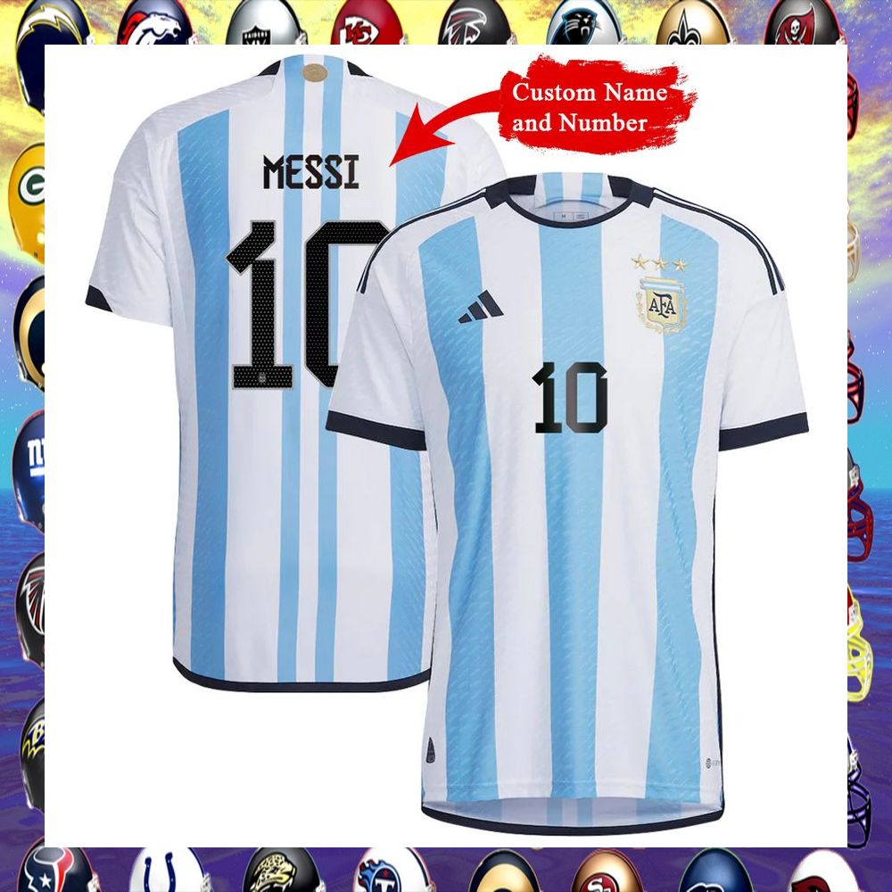 personalized argentina champions world cup 2022 jersey 1 487