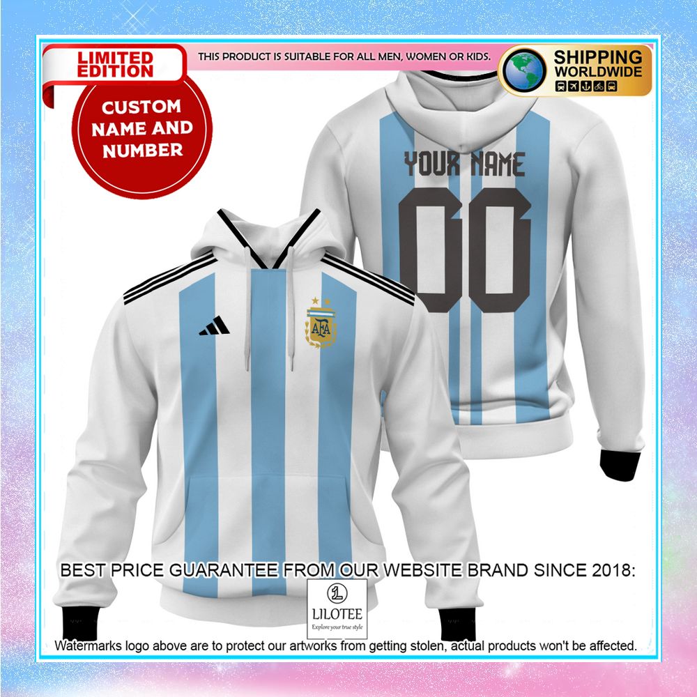 personalized argentina football team 3d hoodie shirt 1 466