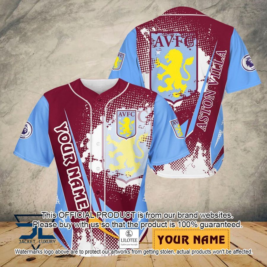 personalized aston villa f c polo shirt baseball jersey 2 737
