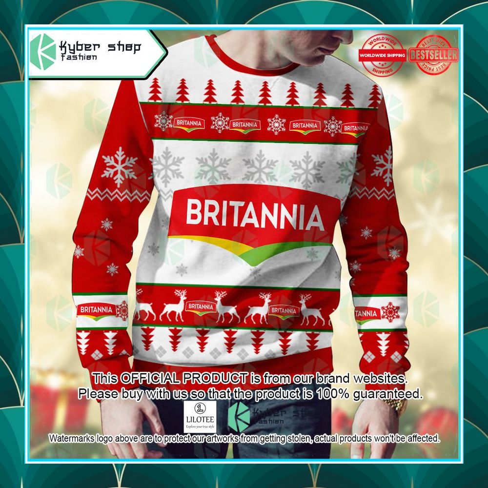 personalized britannia ugly christmas sweater 2 710