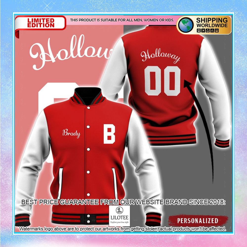 personalized brody red baseball jacket 1 428