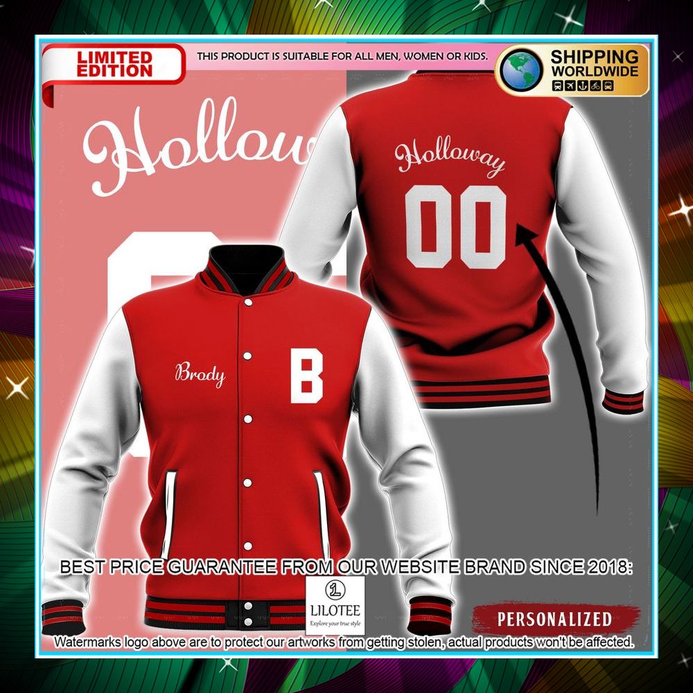 personalized brody red baseball jacket 1 984
