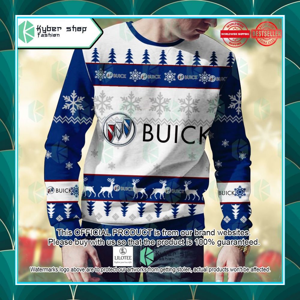 personalized buick ugly christmas sweater 2 601