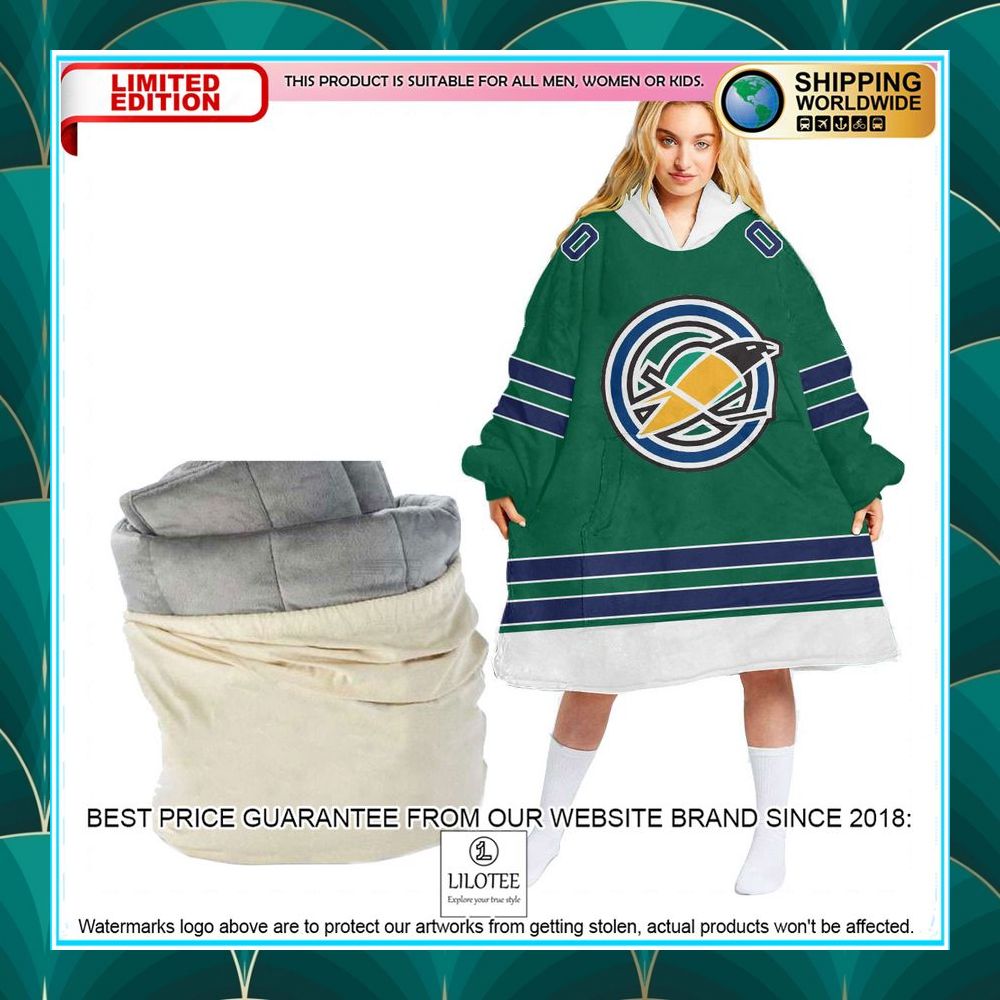 personalized california golden seals green oodie blanket hoodie 1 963