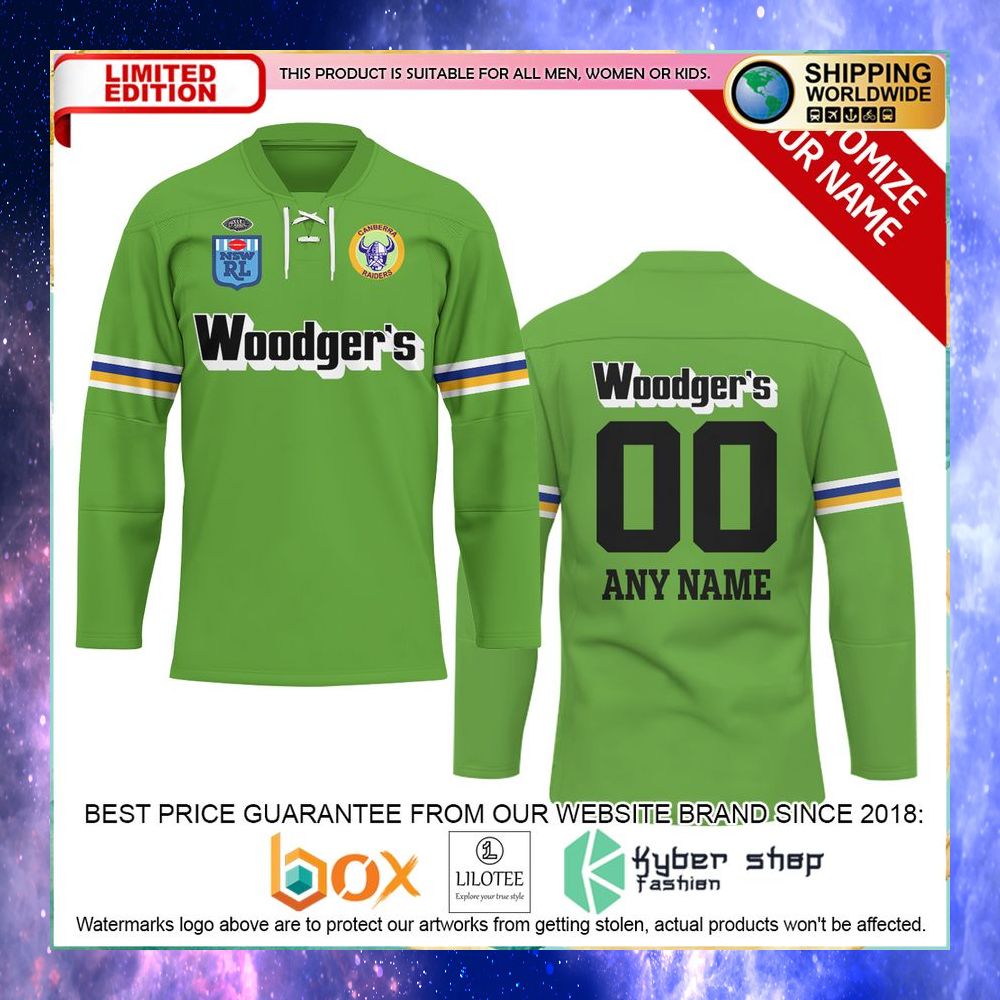 personalized canberra raiders nrl hockey jersey 1 182