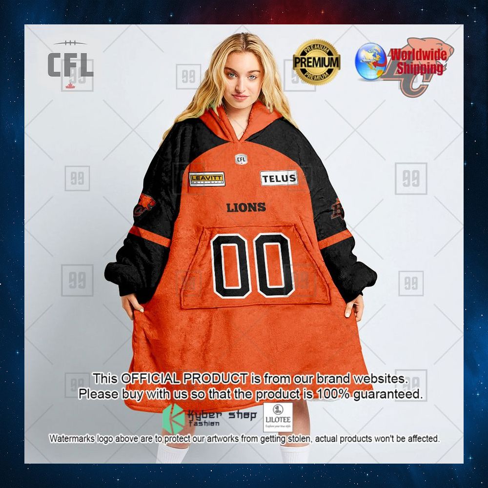 personalized cfl bc lions 2022 hoodie blanket 1 800