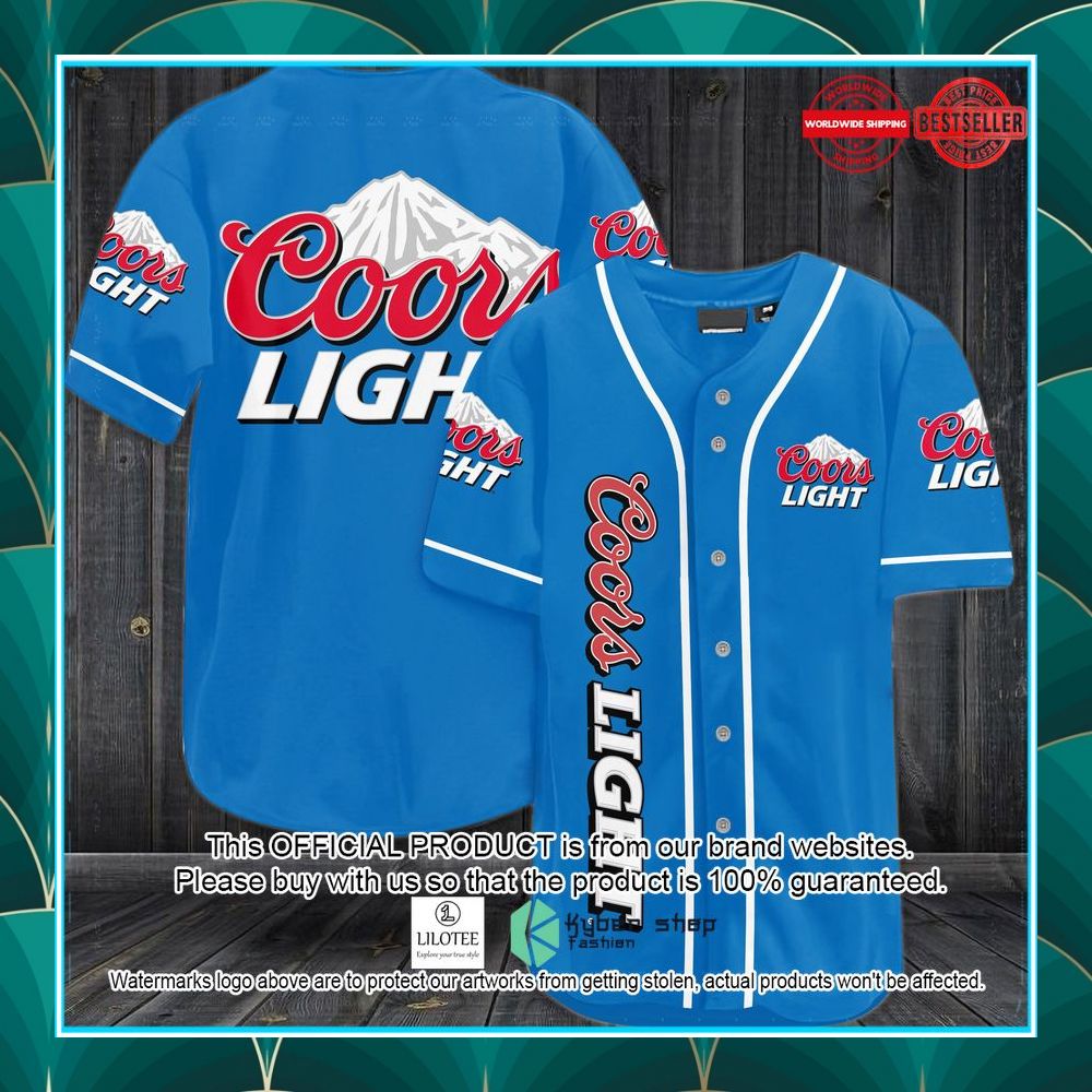 personalized coors light baseball jersey 1 53