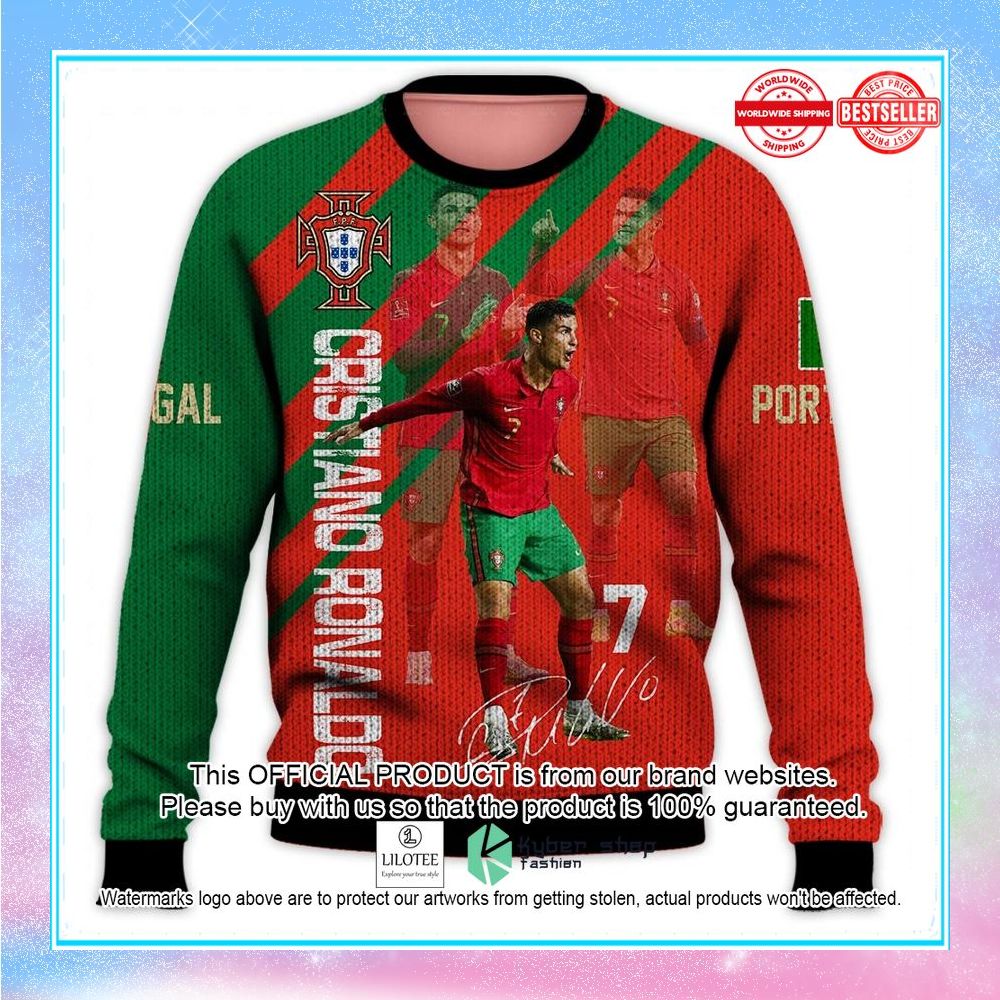 personalized cristiano ronaldo portugal national team shirt hoodie 2 493