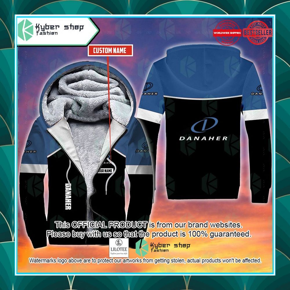 personalized danaher fleece hoodie 1 149