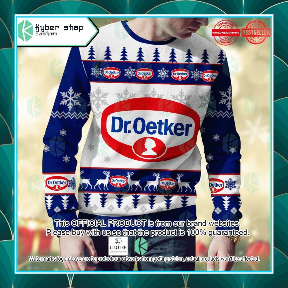 personalized dr oetker ugly christmas sweater 2 14