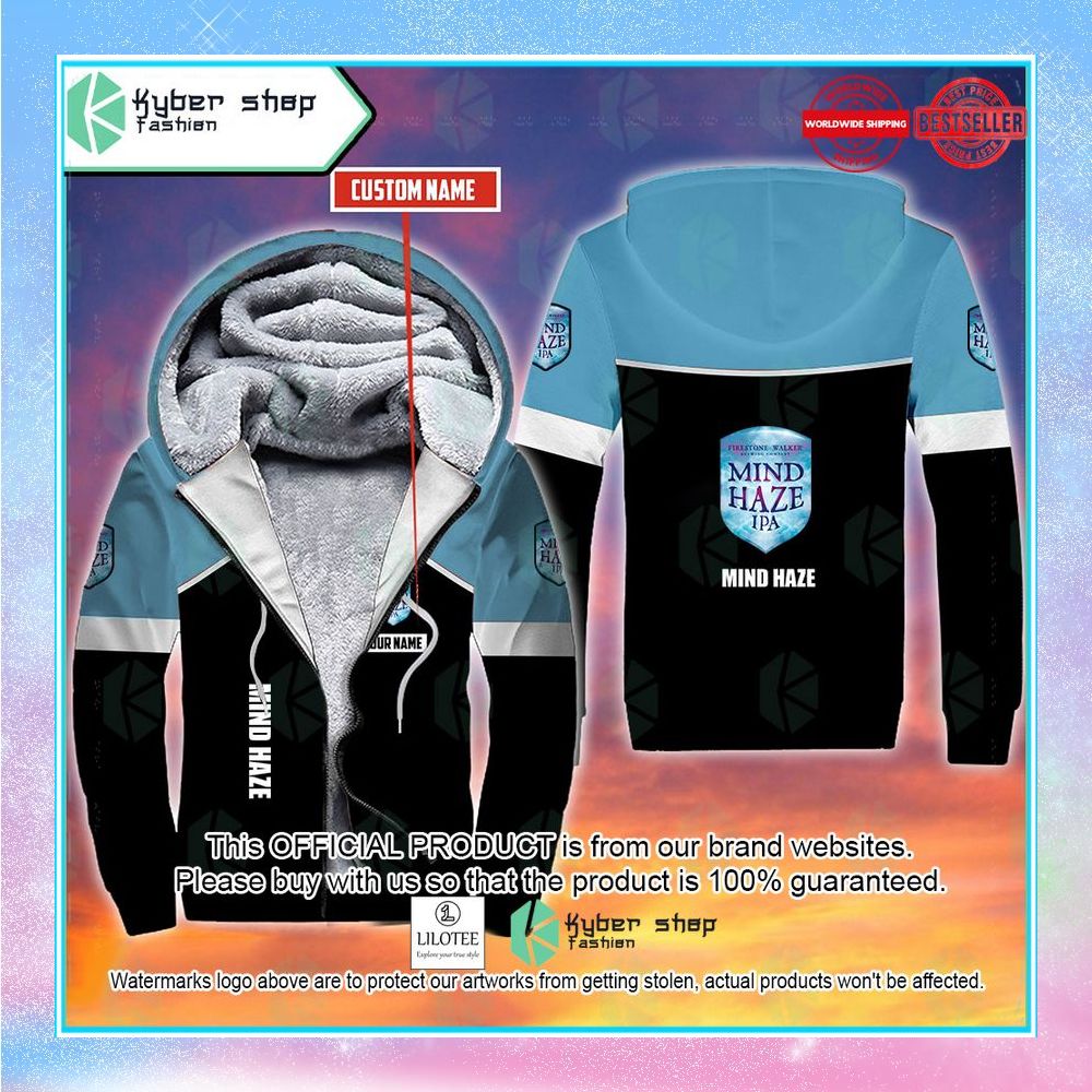 personalized firestone walker mind haze fleece hoodie 1 102