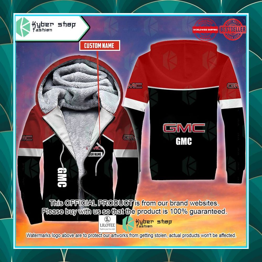 personalized gmc car fleece hoodie 1 242