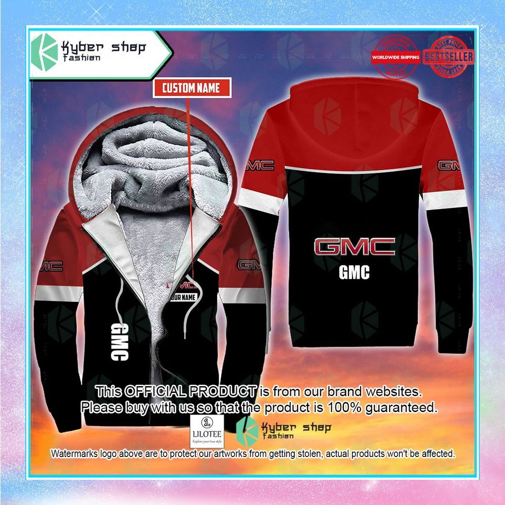 personalized gmc car fleece hoodie 1 631