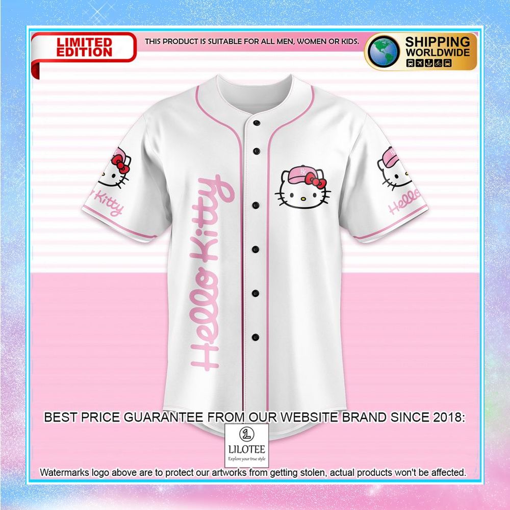 personalized hello kitty baseball jersey 2 615